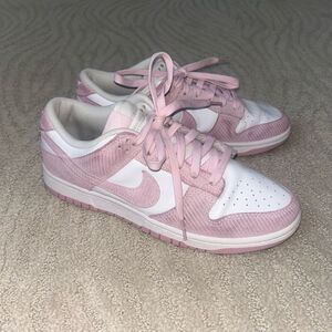 Nike Pink Corduroy Dunks 11